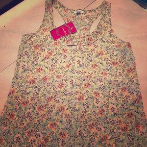 Floral Candies tank top